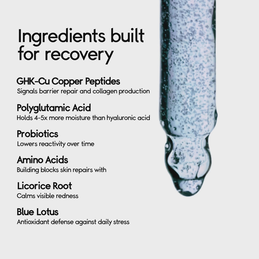 ghk-cu ingredients Relief Serum time: PM Branding:Sample designed to support your BPC-157 RAPID PRO 👀